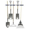 Toolflex 37" Blue Mop, Broom and Squeegee Tool Organizer, 5 Tool Holders 9-5-5